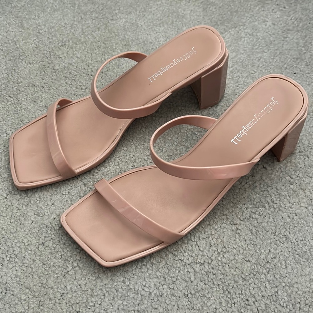 Jeffrey Campbell Pink Heeled Sandals